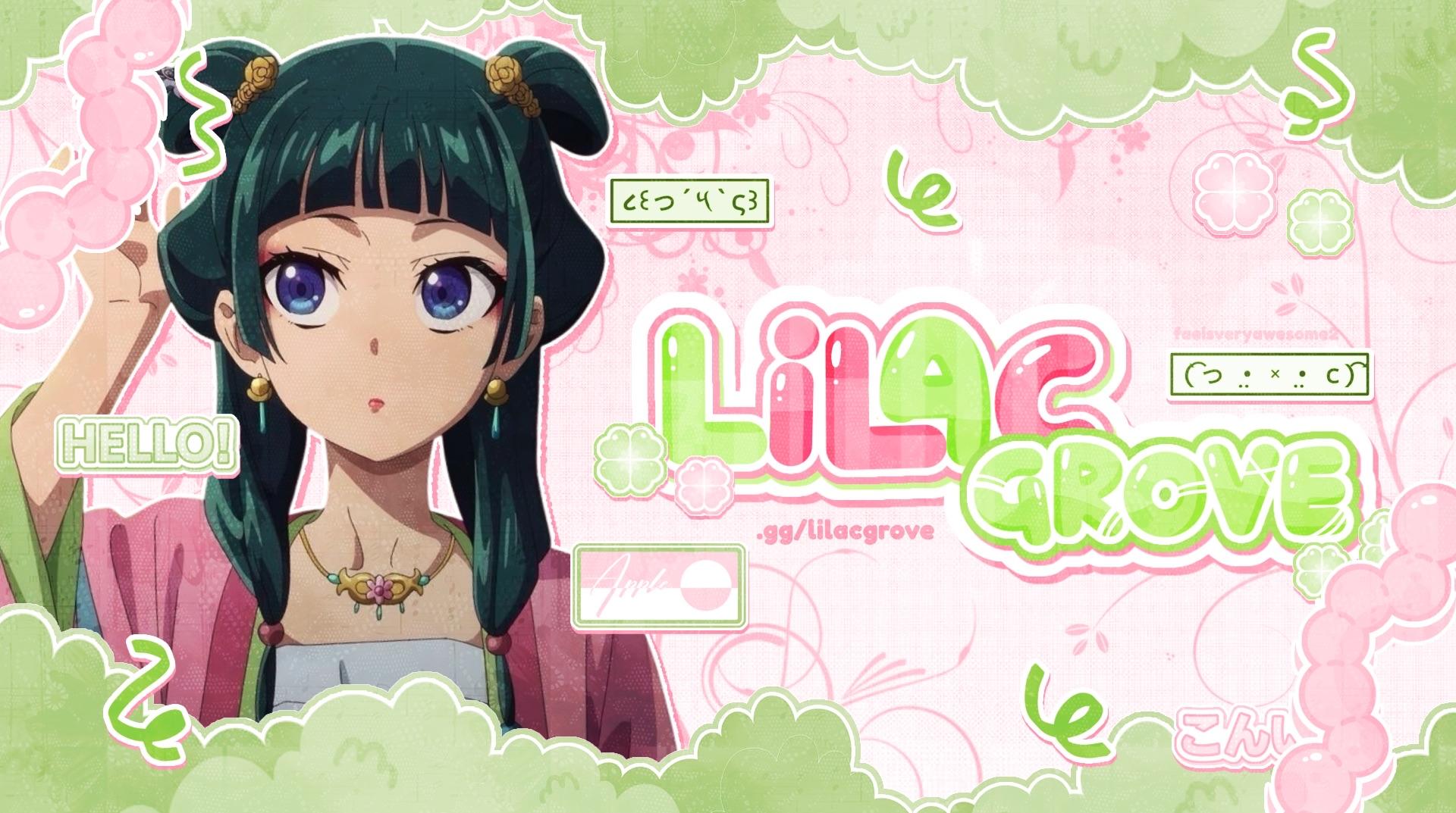 Discovery splash banner for ꣑୧ Lilac ♡ Grove 🌸﹗ Discord server