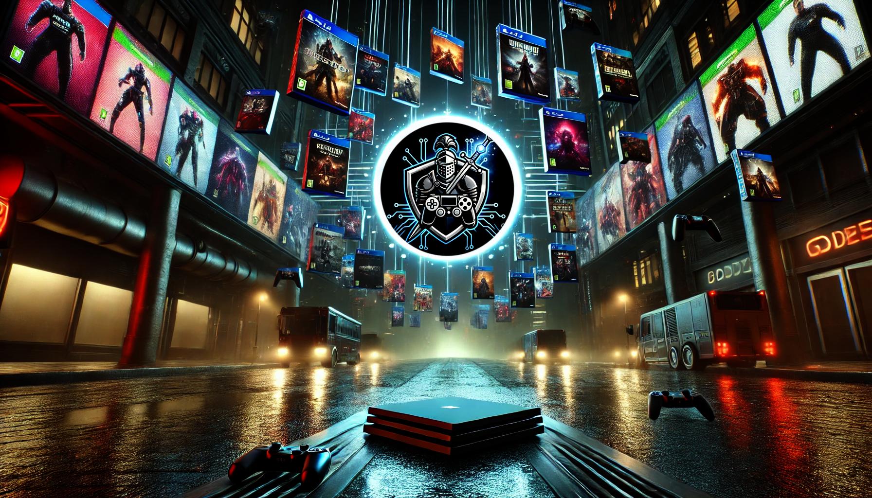 Discovery splash banner for Game Knights Discord server