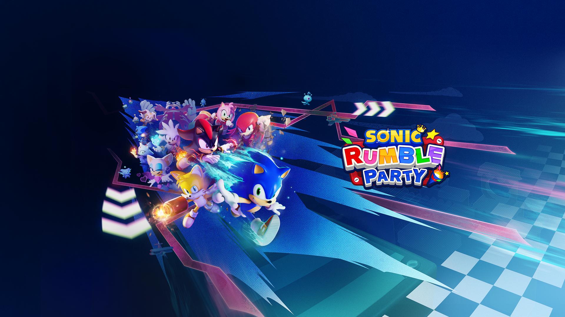 Discovery splash banner for Sonic Rumble Party Discord server