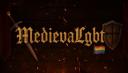 Discovery splash banner for MedievaLGBT+ Discord server