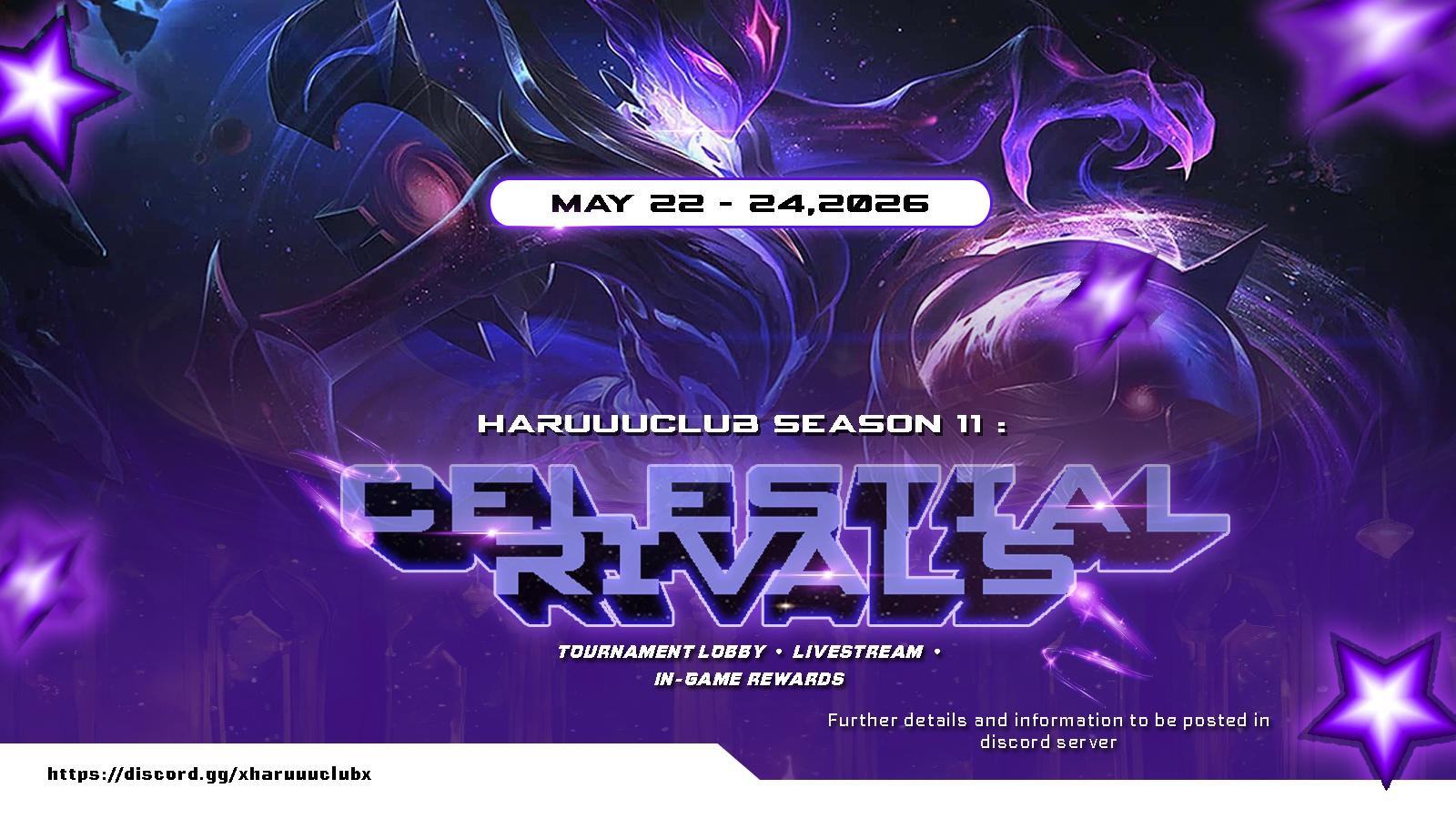 Discovery splash banner for Haruuu Club LTD. Discord server