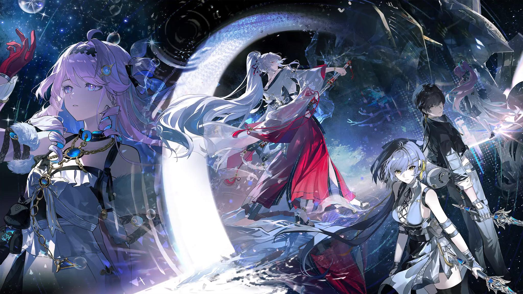 Discovery splash banner for Wuthering Waves Indonesia Discord server
