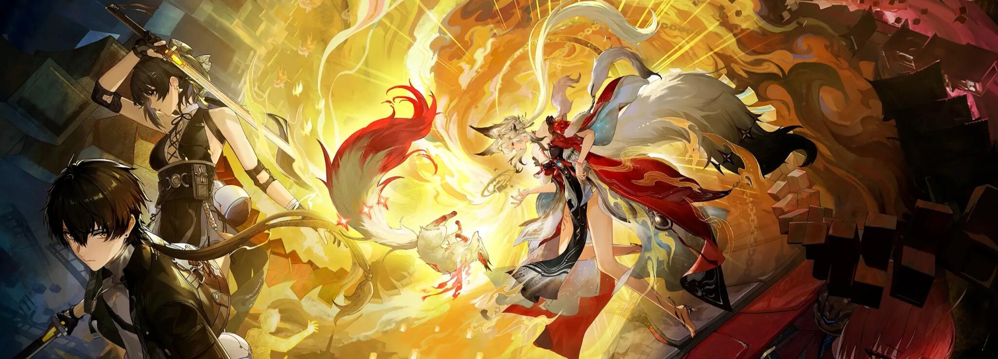 Discovery splash banner for Wuthering Waves Indonesia Discord server