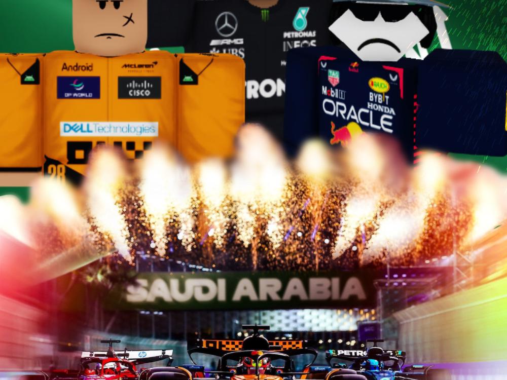 Discovery splash banner for Formula One™ Bloxburg | FORMULA 1 Discord server