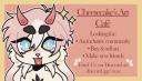 Discovery splash banner for Cheesecake Art Café Discord server