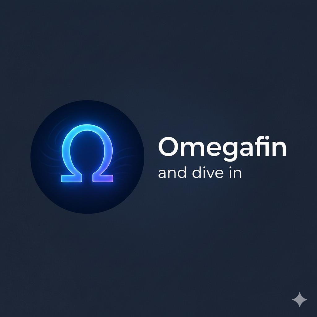 Discovery splash banner for Omegafin and dive in Discord server