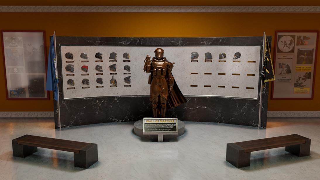 Discovery splash banner for International Helldiver Coalition Discord server