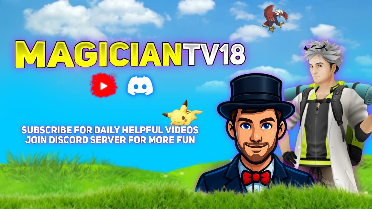 Discovery splash banner for MAGICIAN TV 18 Discord server