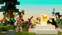 Discovery splash banner for CubeCraft League Discord server