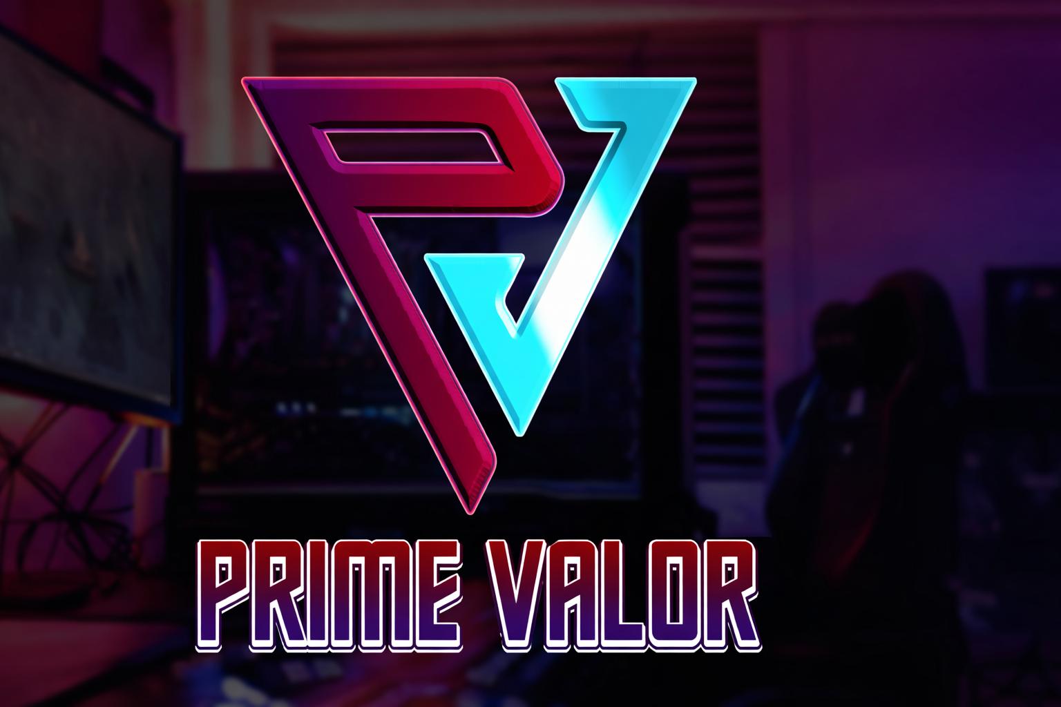 Discovery splash banner for Prime Valor Discord server