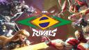 Discovery splash banner for Marvel Rivals Brasil Discord server