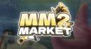 Discovery splash banner for MM2 Market Discord server