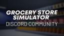 Discovery splash banner for Grocery Store Simulator Discord server