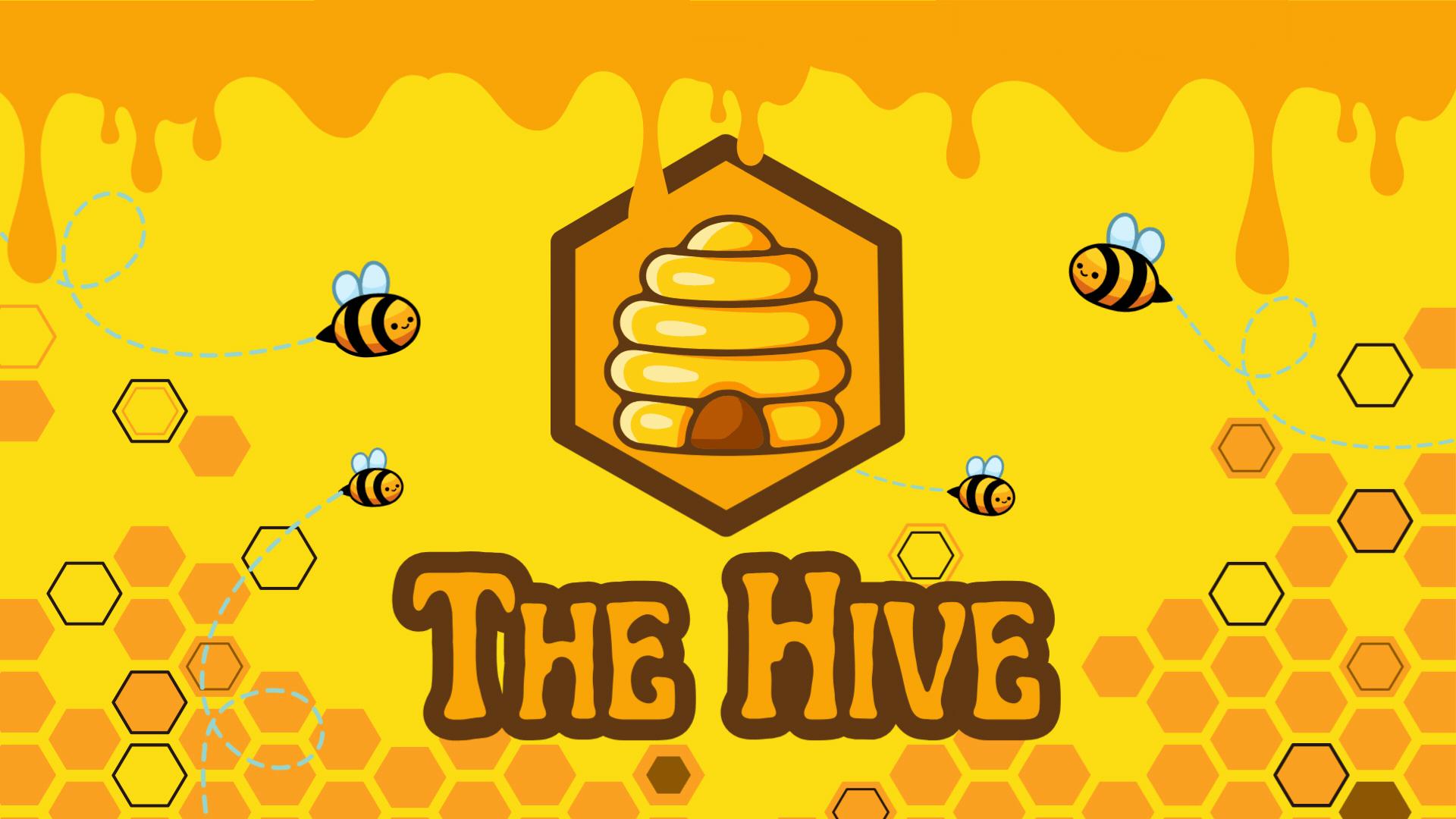 Discovery splash banner for The Hive Discord server