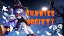 Discovery splash banner for Bunnies Society | Social ♡ Game ♡ Chill Discord server