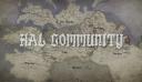 Discovery splash banner for HΛL Community Discord server