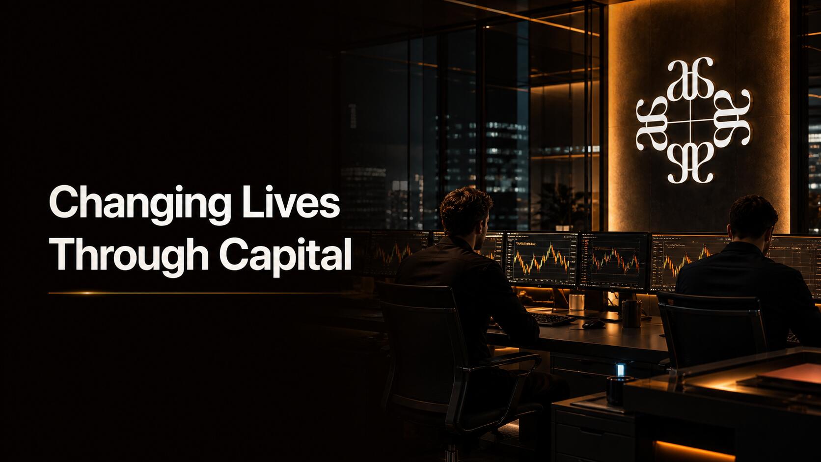 Discovery splash banner for AudaCity Capital Discord server