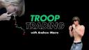 Discovery splash banner for Troop Trading | Education, Live Trading, Community Discord server