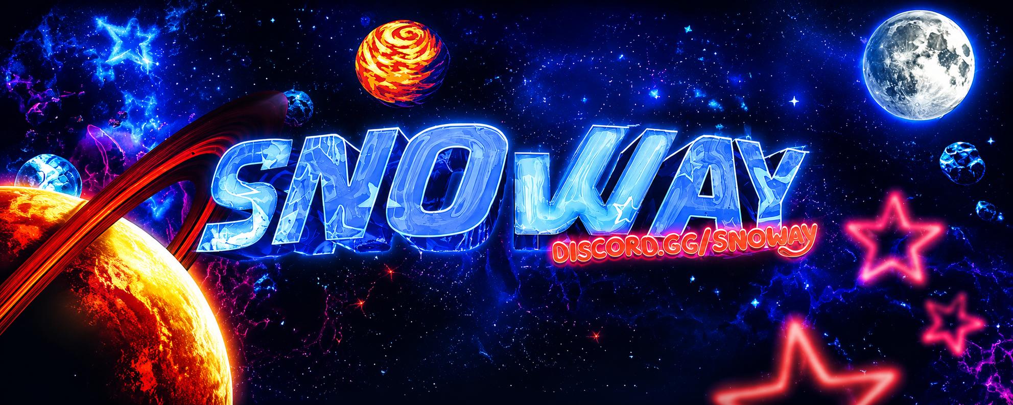 Discovery splash banner for Snoway Bots 🪐 Discord server