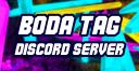 Discovery splash banner for Boda Tag V2 Discord server