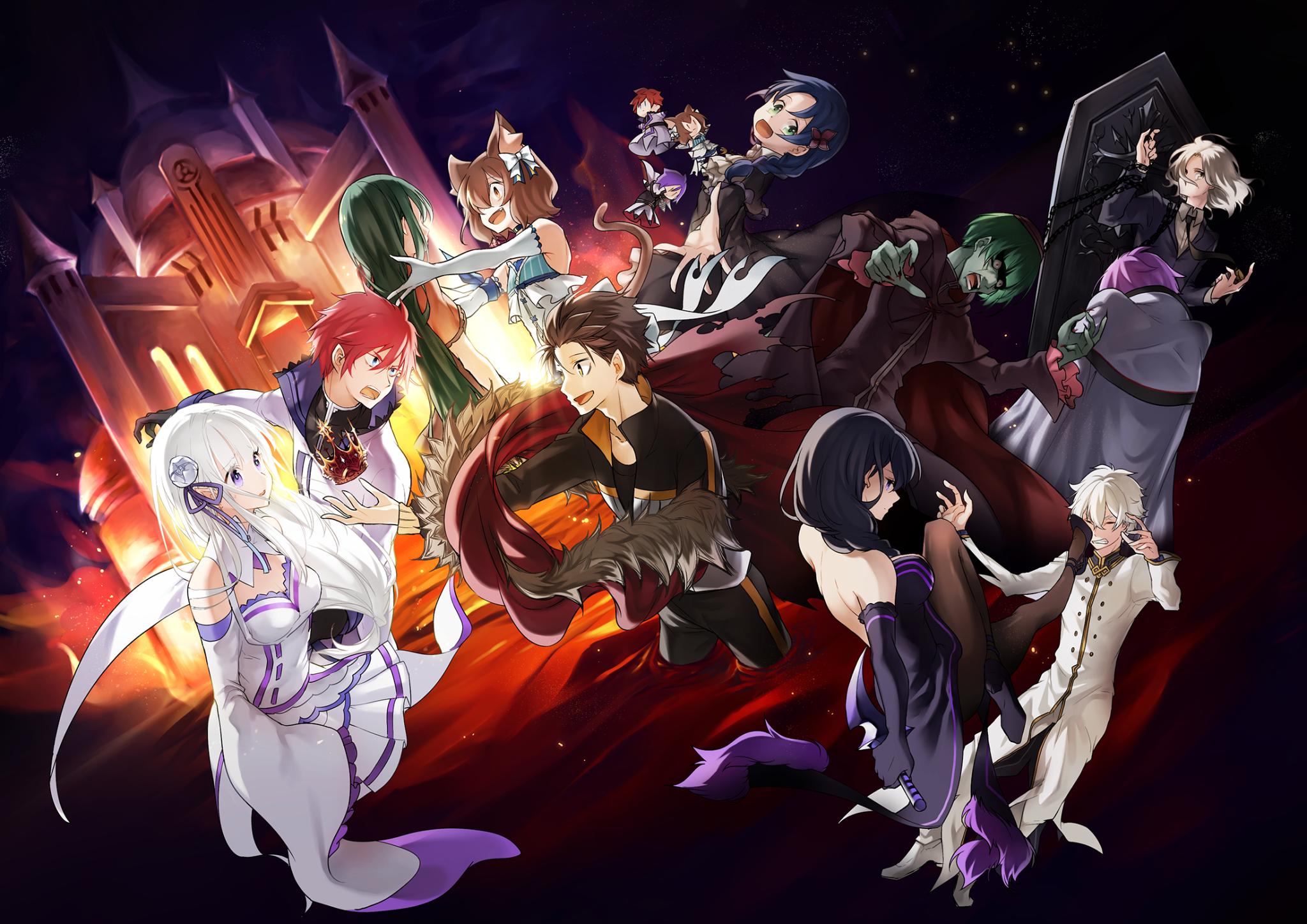 Discovery splash banner for Re:Zero Türkçe Discord server