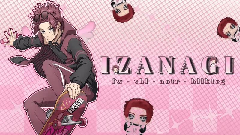 Discovery splash banner for ♡ izanagi hub ˚₊✧ 100+ emotes ˚₊vc chat ♡ Discord server