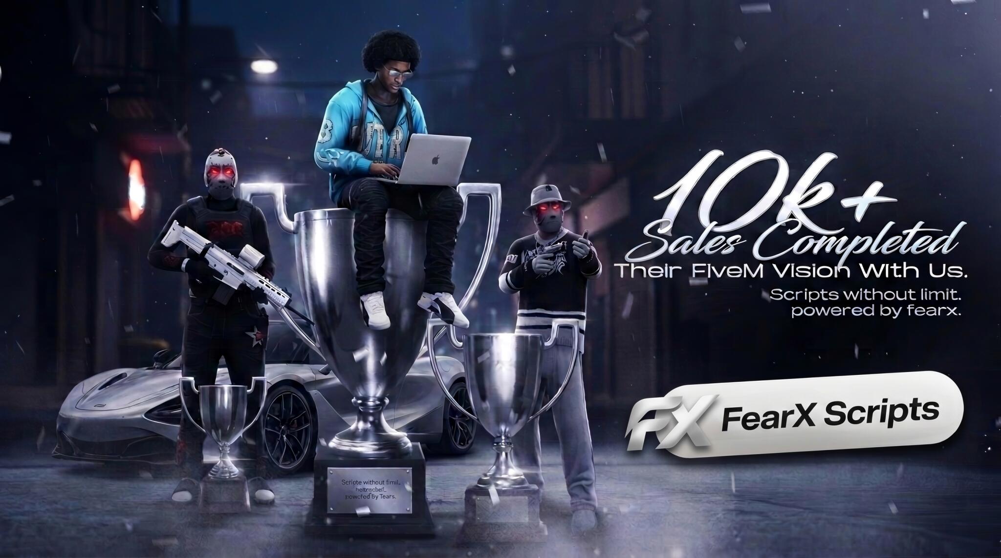 Discovery splash banner for Fearx.Store ™ Discord server