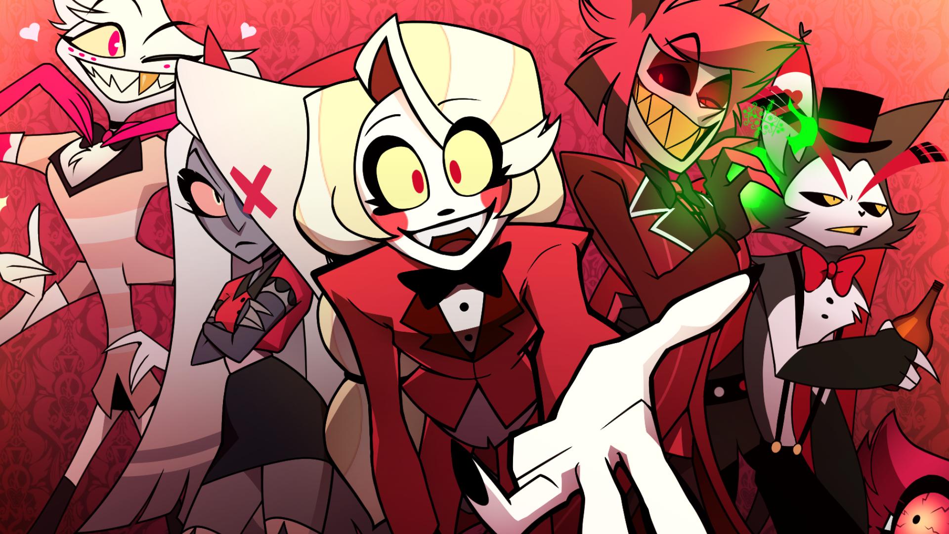Discovery splash banner for The Hellaverse Hotel Discord server