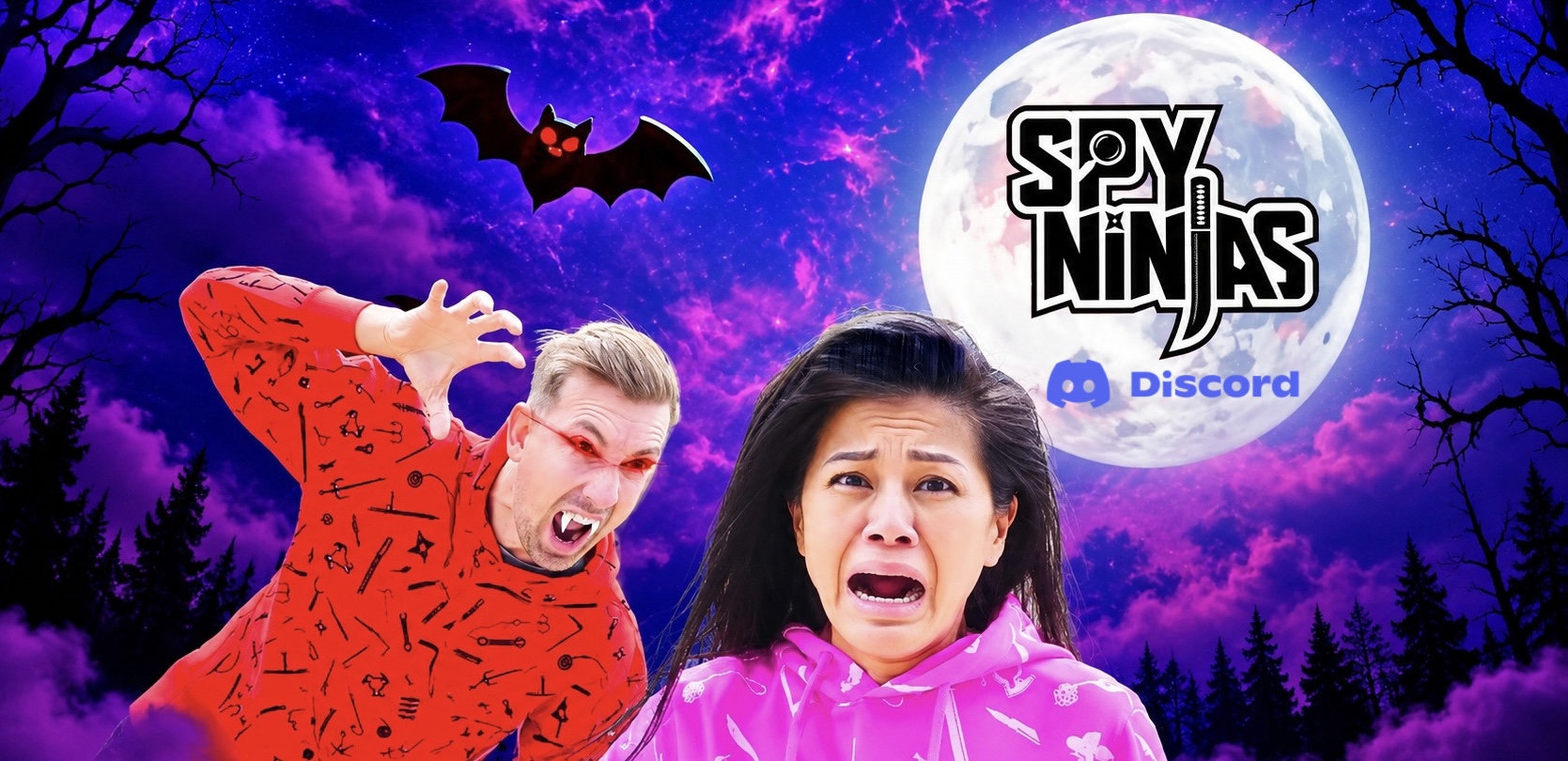 Discovery splash banner for Spy Ninjas Discord π Discord server
