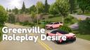 Discovery splash banner for Greenville Roleplay Desire™ 🌸 Discord server
