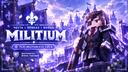 Discovery splash banner for MILITIUM Discord server