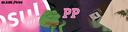 Discovery splash banner for OSU! Blank Discord server