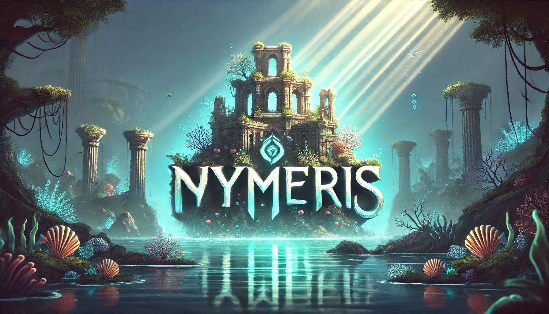 Discovery splash banner for N Y M E R I S Discord server