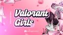 Discovery splash banner for Valorant Girls 🎀 Discord server