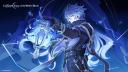 Discovery splash banner for flins 🕯 ﹒°୧ tag ♡ social ⊹ giveαways ⊹ guild tags ⊹ genshin impact Discord server