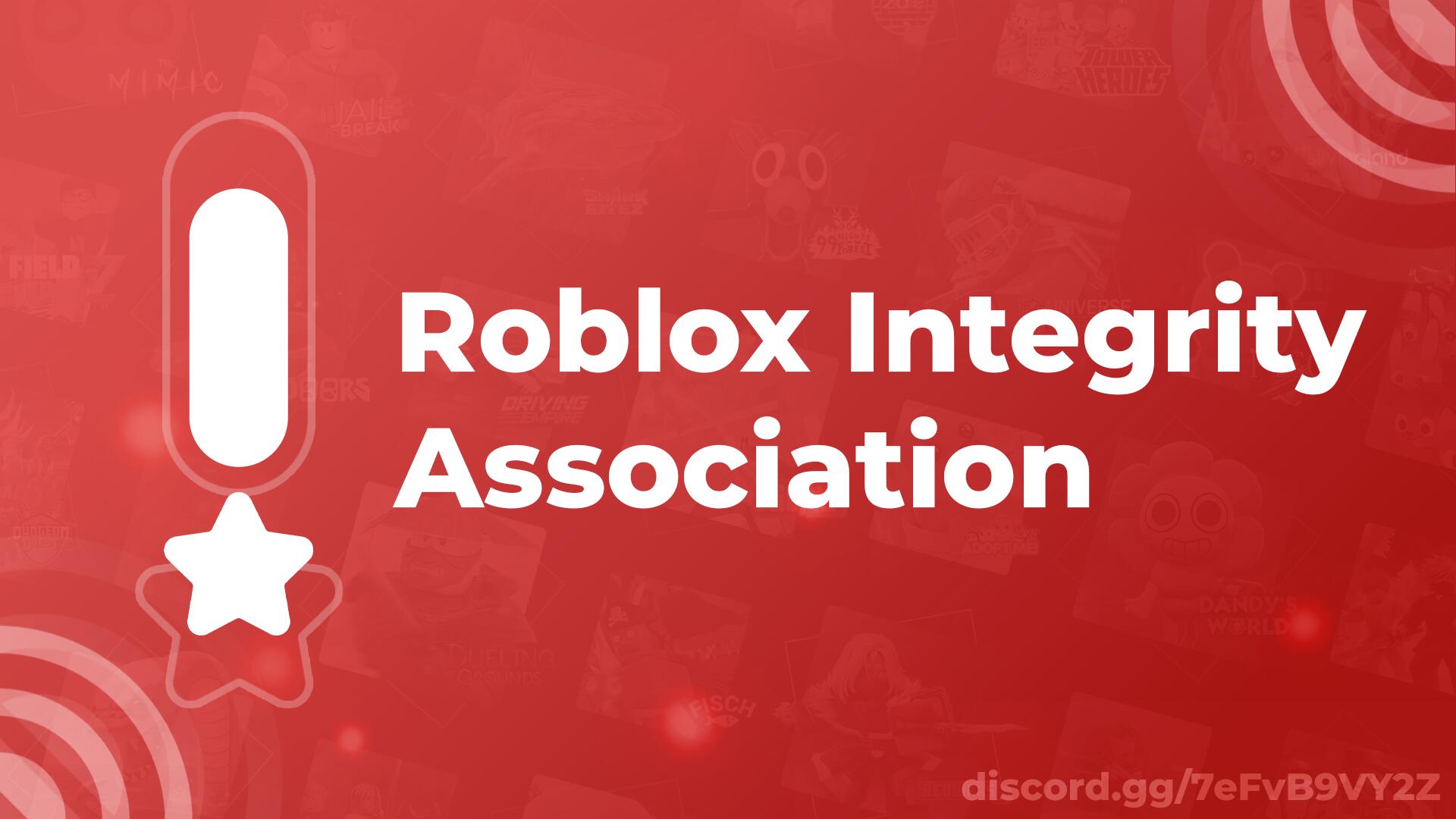 Discovery splash banner for 🎃 RIA・Roblox Integrity Association Discord server