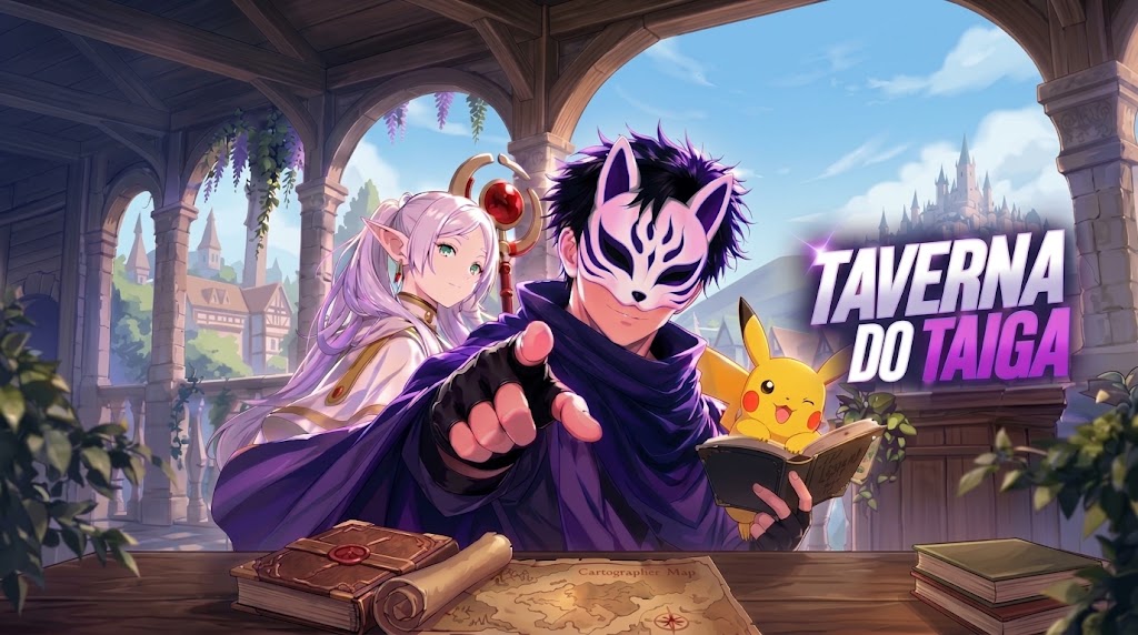 Discovery splash banner for Taverna do Taiga - Animes Brasil • Anime • BR • Melhor Servidor de animes • Conversar Discord server