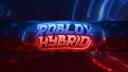 Discovery splash banner for Roblox Hybrid - Grow a Garden - Steal a Brainrot - Jailbreak - MM2 Discord server