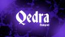 Discovery splash banner for Qedra Hangout Discord server