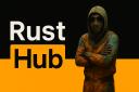 Discovery splash banner for RUST HUB Discord server