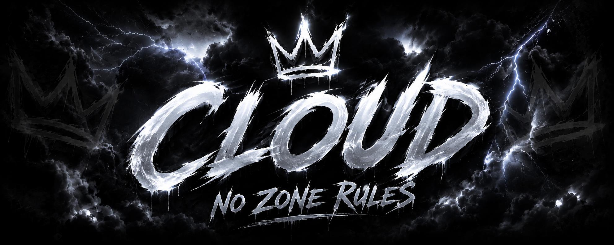 Discovery splash banner for Cloud No Zone Rules Discord server