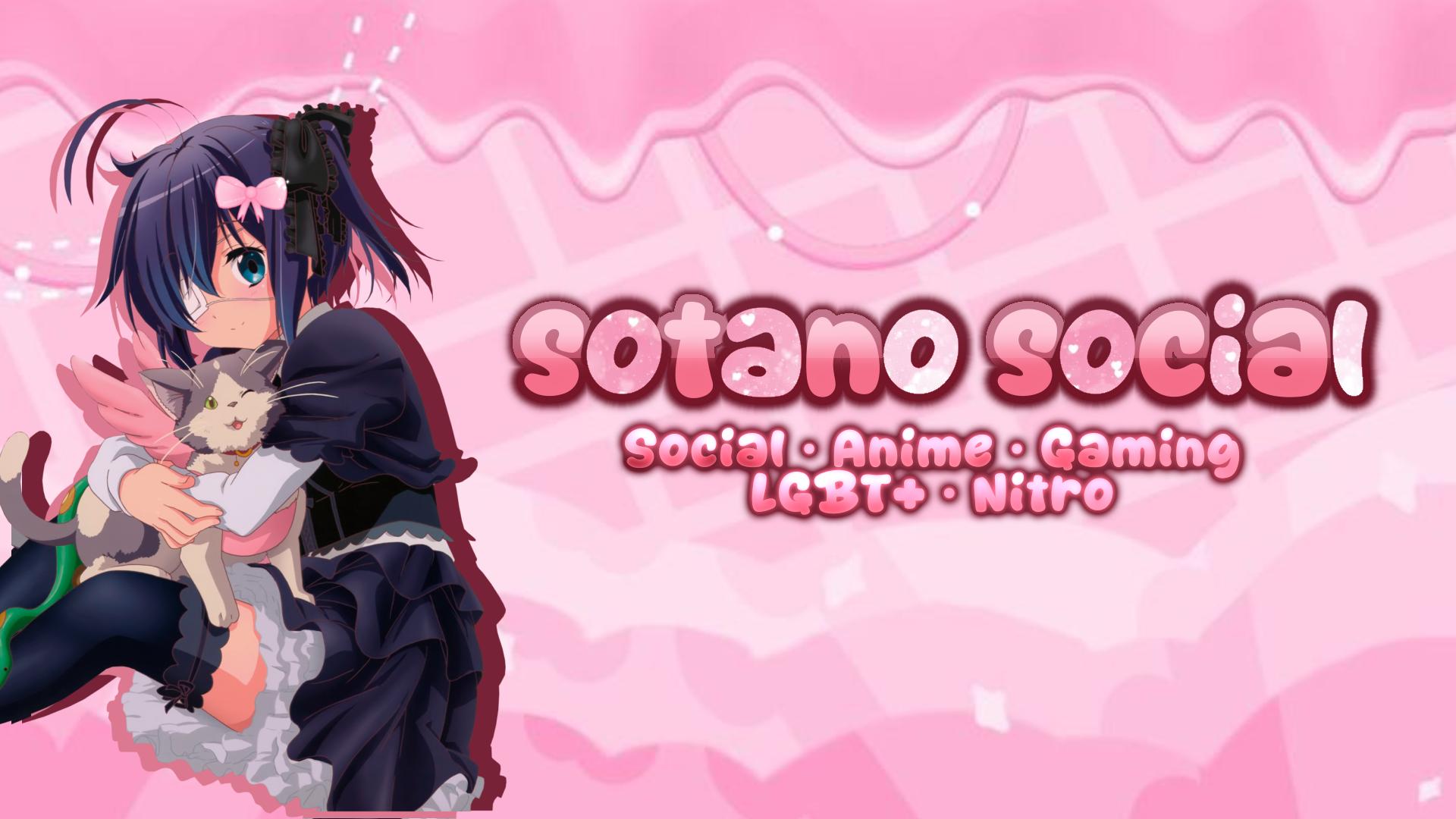 Discovery splash banner for 💌・El Sótano Social ♡ Amigos・Nitro・Robux・LGBT・Activo・VC・AnimeTV・Gaming・Femboys Discord server