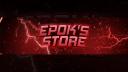 Discovery splash banner for Epok's Store & Vouches Discord server