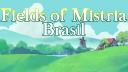 Discovery splash banner for Fields of Mistria Brasil Discord server