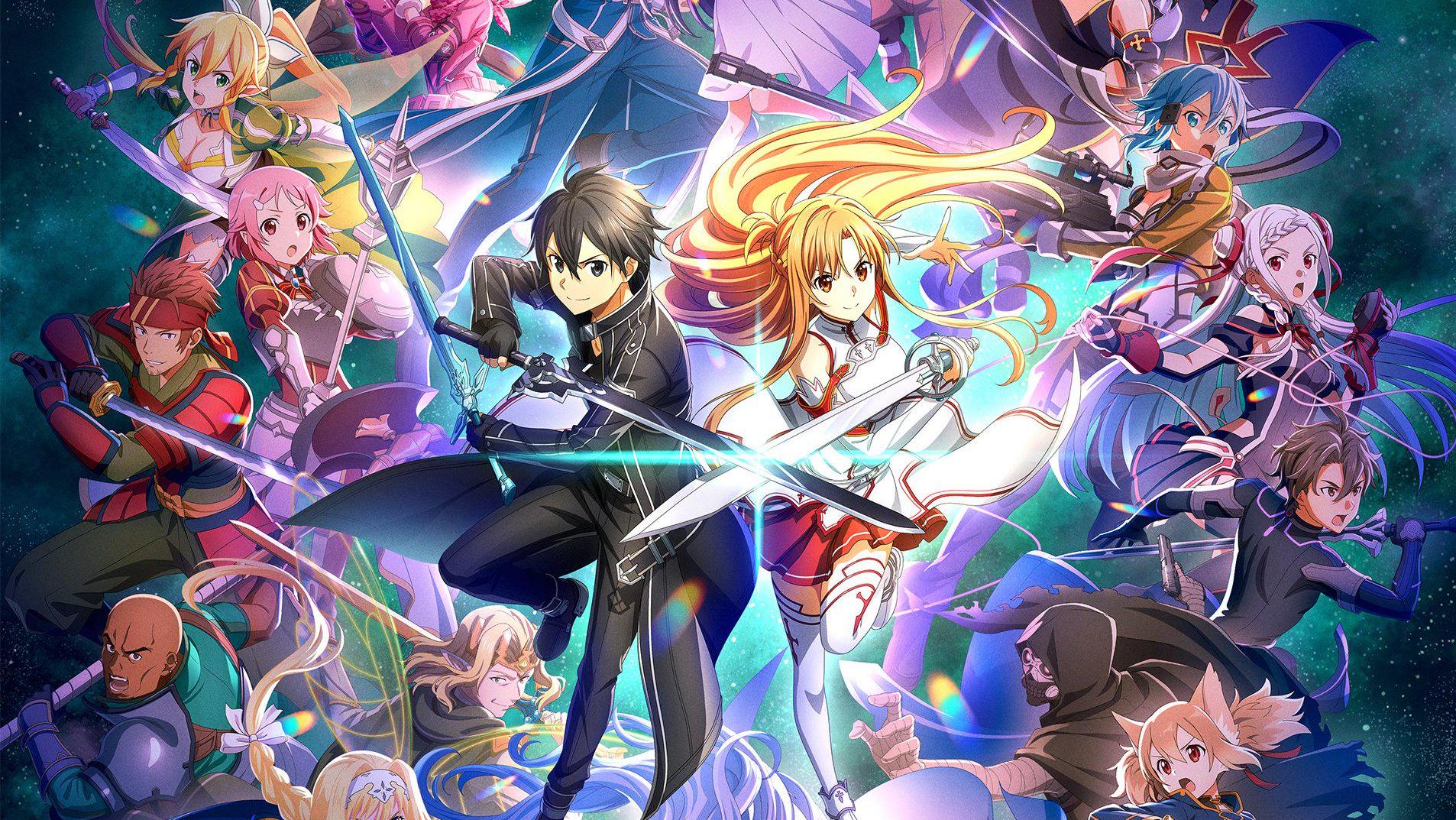 Discovery splash banner for SAO Fractured Daydream Discord server