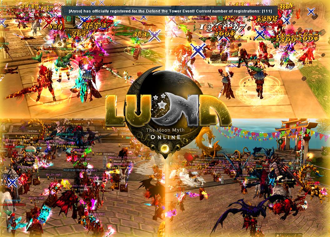 Discovery splash banner for Luna Online Discord server