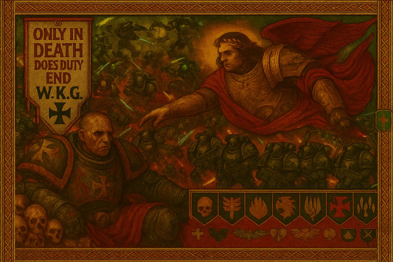 Discovery splash banner for Warhammerowy Kącik Graczy Discord server