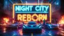 Discovery splash banner for Night City Reborn Discord server