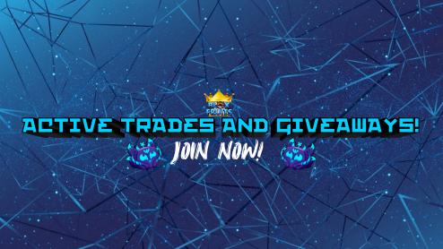 Discovery splash banner for Bloxy | Blox Fruits Trading Server | Roblox Discord server