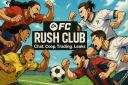 Discovery splash banner for ⚽ EA FC Rush Club Discord server